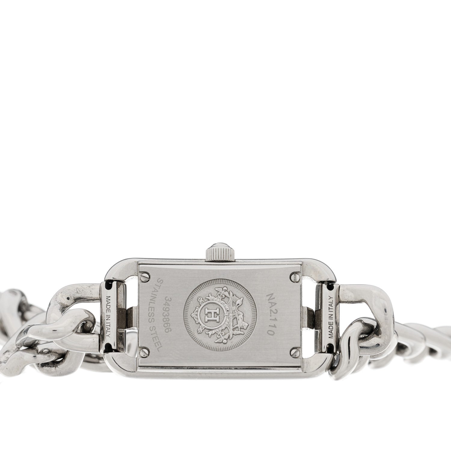 Hermes Stainless Steel 17mm Nantucket Quartz Watch 3 of 4