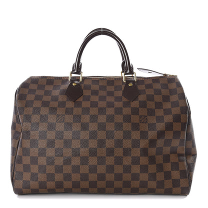 Louis Vuitton Damier Ebene Speedy 35 1 of 11
