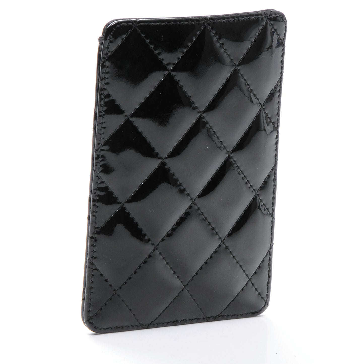 Patent Quilted iPhone 4 Case Black
