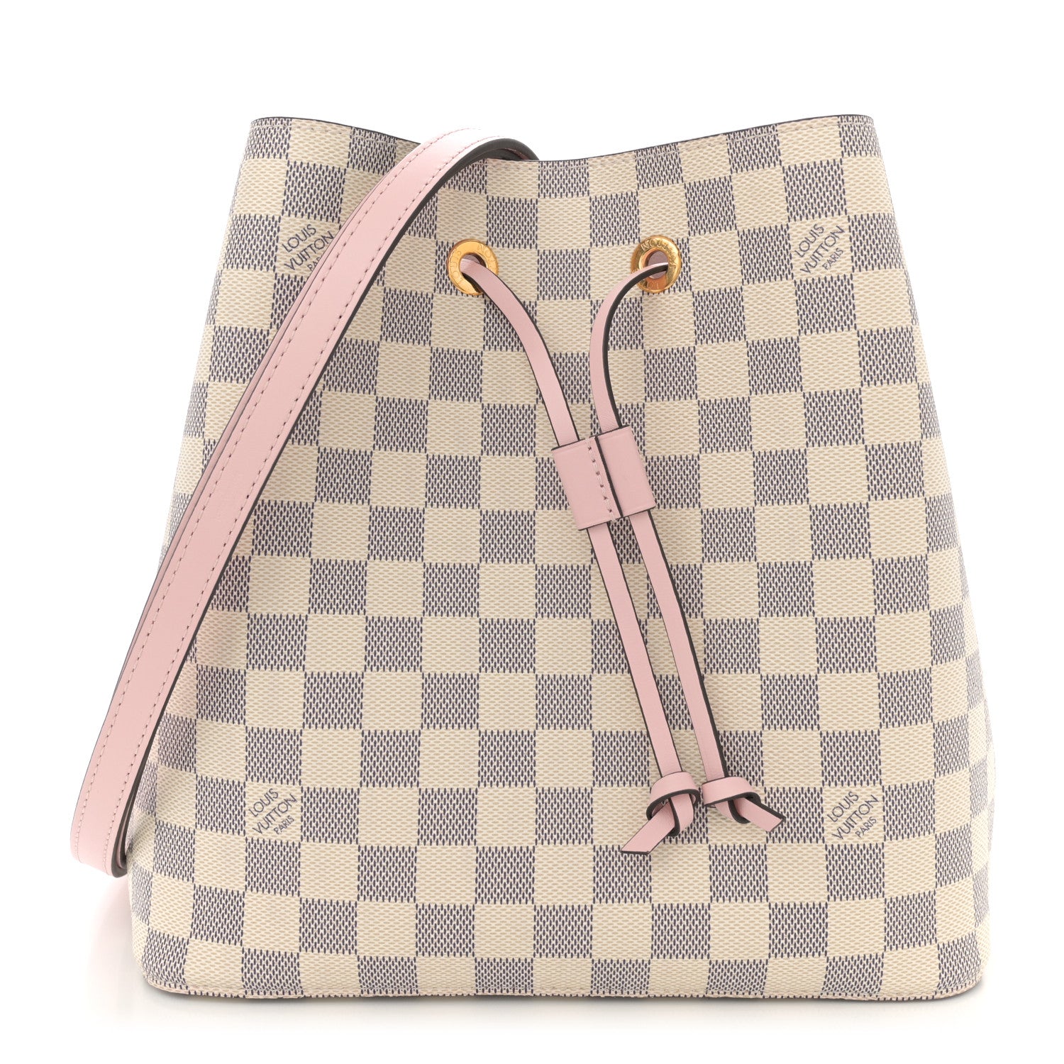 Louis Vuitton Damier Azur Neonoe MM Eau De Rose 1 of 10
