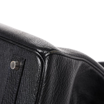 Hermes Chevre De Coromandel Birkin 40 Black 9 of 26