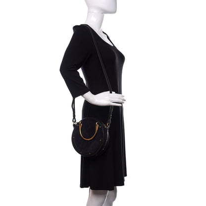 Chloe Calfskin Suede Small Pixie Bag Full Blue 2 of 10