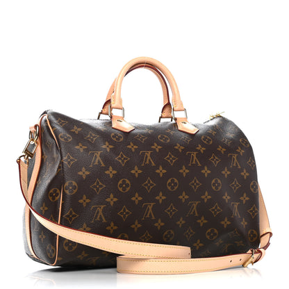 Louis Vuitton Monogram Speedy Bandouliere 35 2 of 11