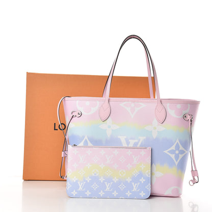 Louis Vuitton Monogram Escale Neverfull MM Pastel 13 of 13