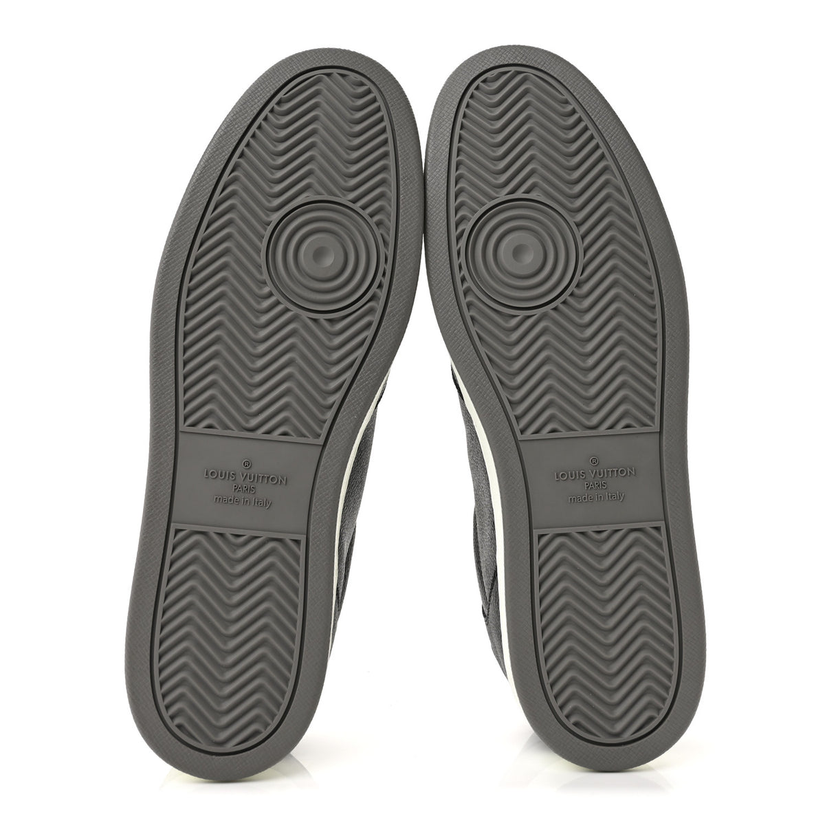 Reverse Monogram Eclipse Rivoli Mens Sneakers 10 Black