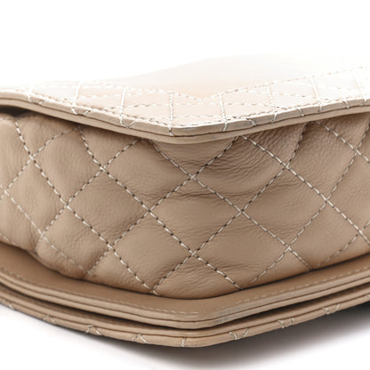 Chanel Calfskin Medium Boy Reverso Flap Beige Clair 11 of 12