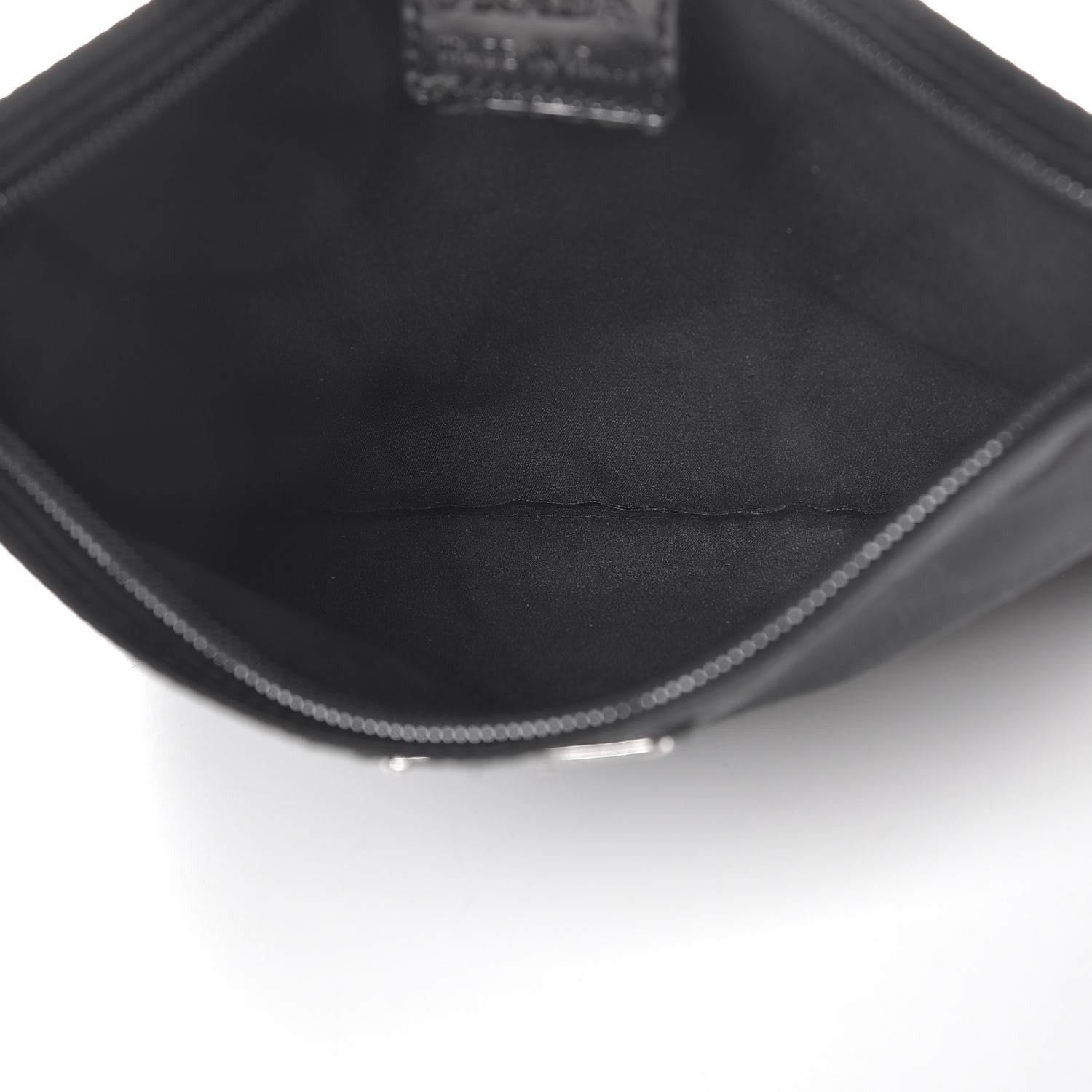 Prada Satin Evening Clutch Black 5 of 7