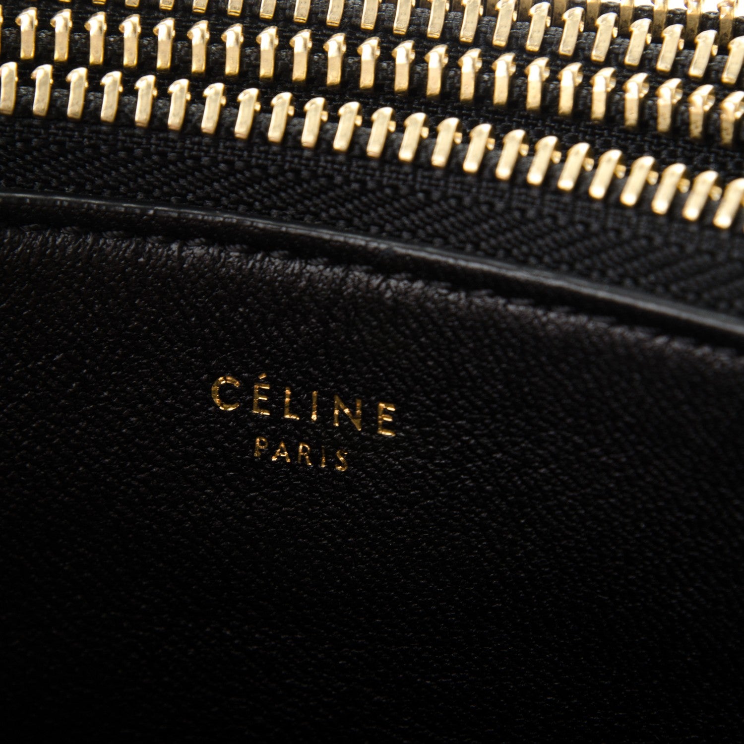 Celine Python Small Trio Crossbody Bag Black 6 of 7