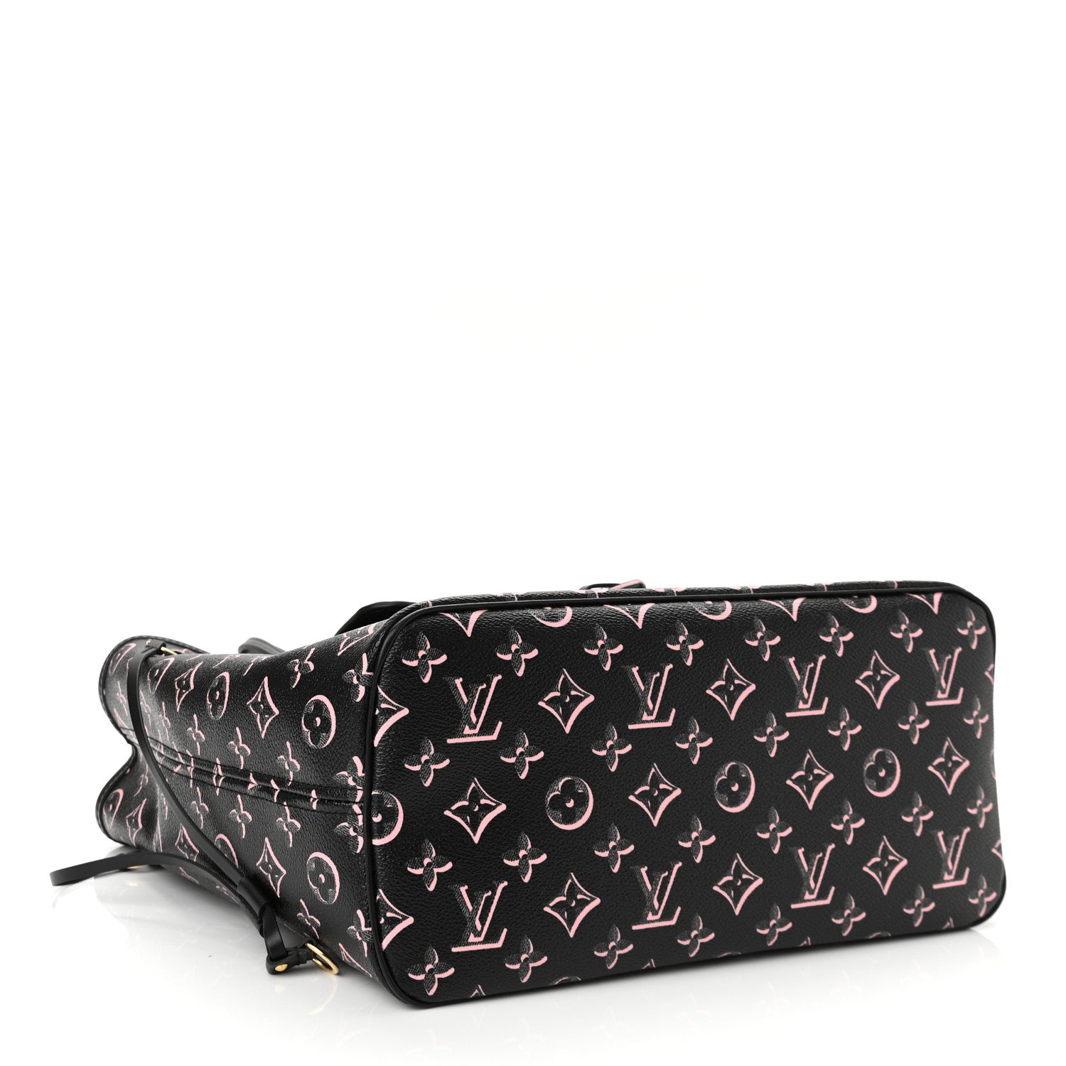 Louis Vuitton Monogram Fall For You Neverfull MM Black 5 of 10