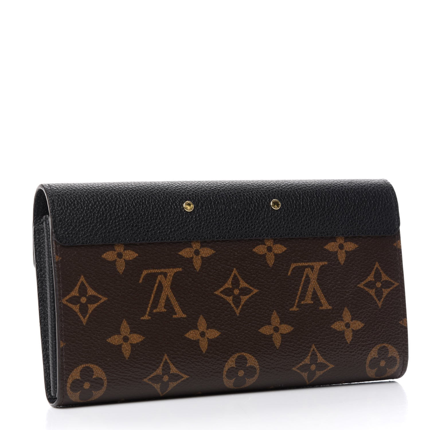 Louis Vuitton Monogram Pallas Wallet Black 3 of 6