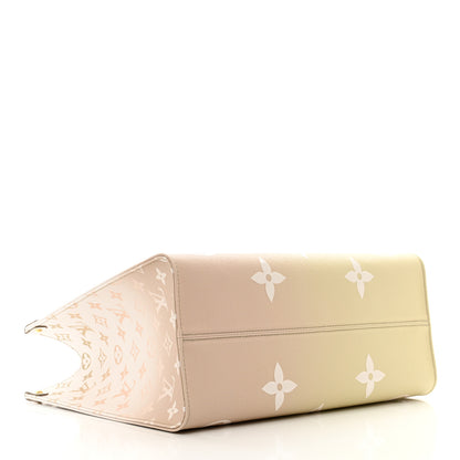 Louis Vuitton Monogram Giant Spring In The City OnTheGo MM Sunset Kaki 4 of 9