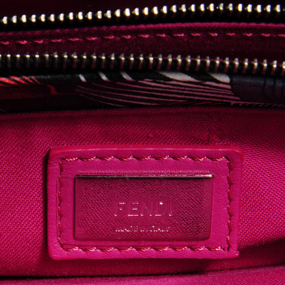 Fendi Calfskin Orchid Petite 2Jours Tote Magenta 6 of 9