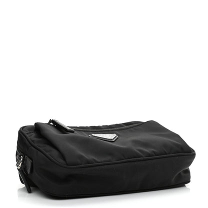 Prada Tessuto Nylon Saffiano Belt Bag Black 3 of 6