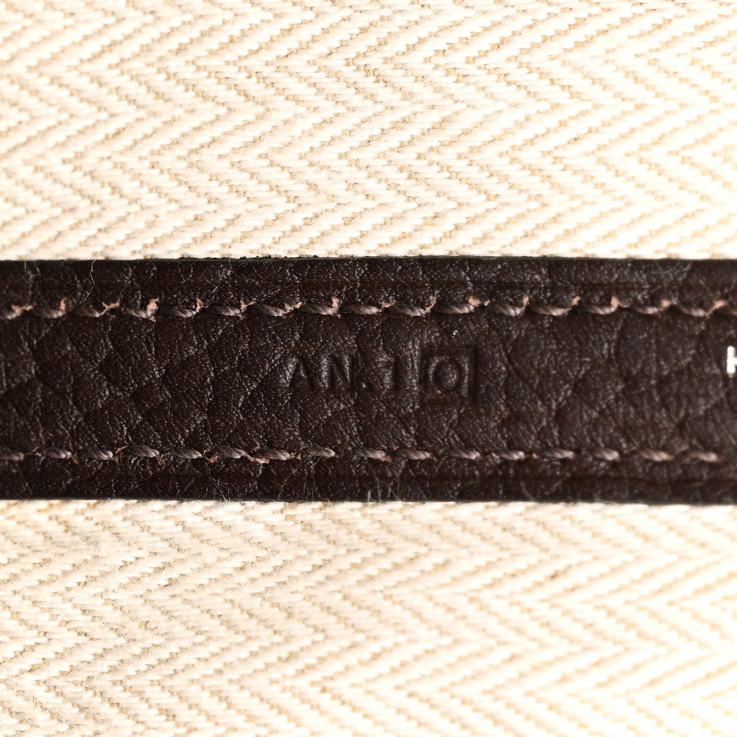 Hermes Negonda Garden Party 36 MM Chocolate 7 of 10