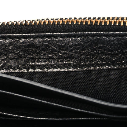 Balenciaga Agneau Classic Hardware Money Wallet Black 7 of 8