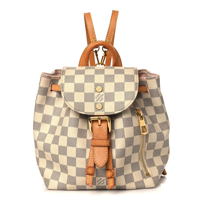 Louis Vuitton Damier Azur Sperone BB Backpack 1 of 8