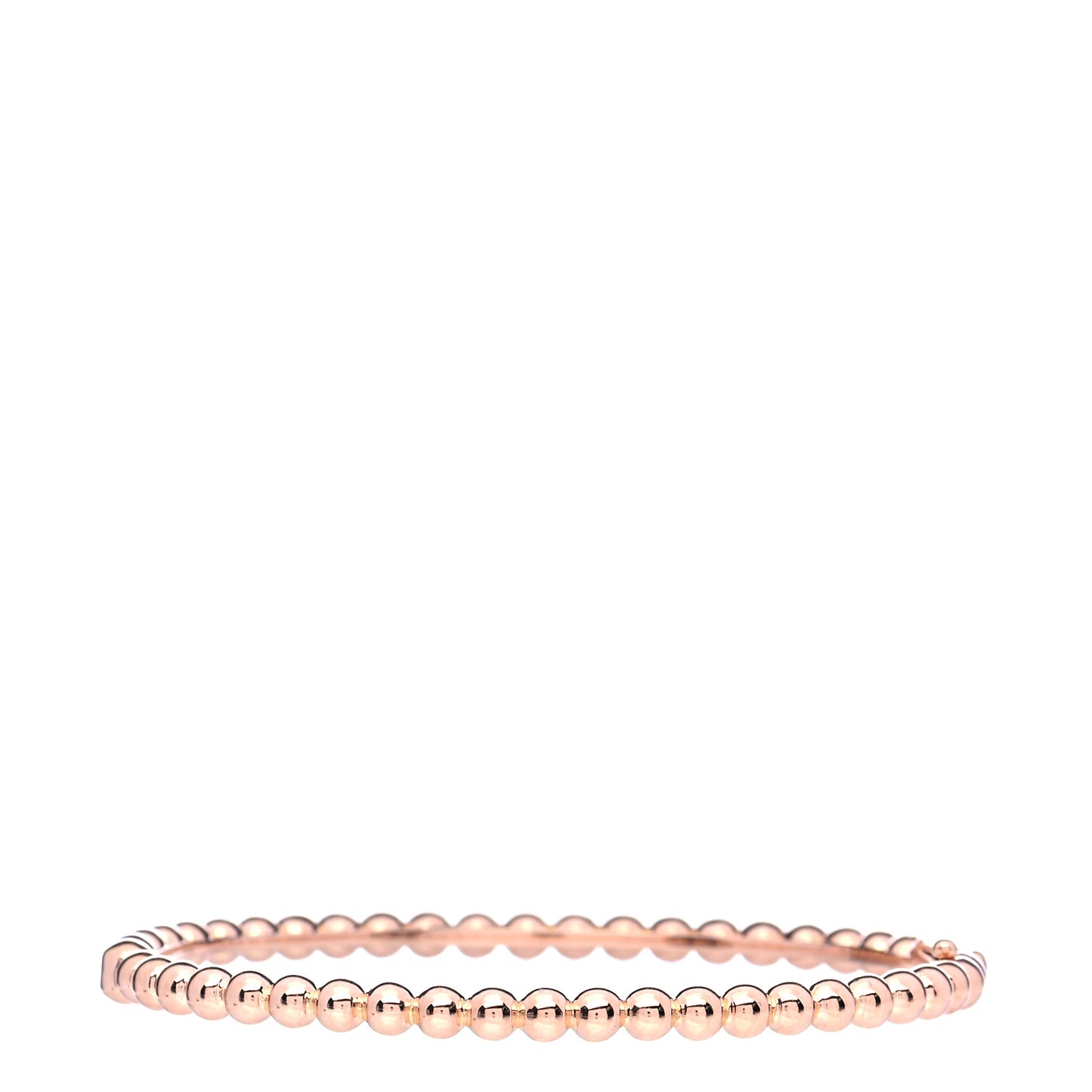 18K Yellow Gold Perlee Pearls of Gold Bracelet S