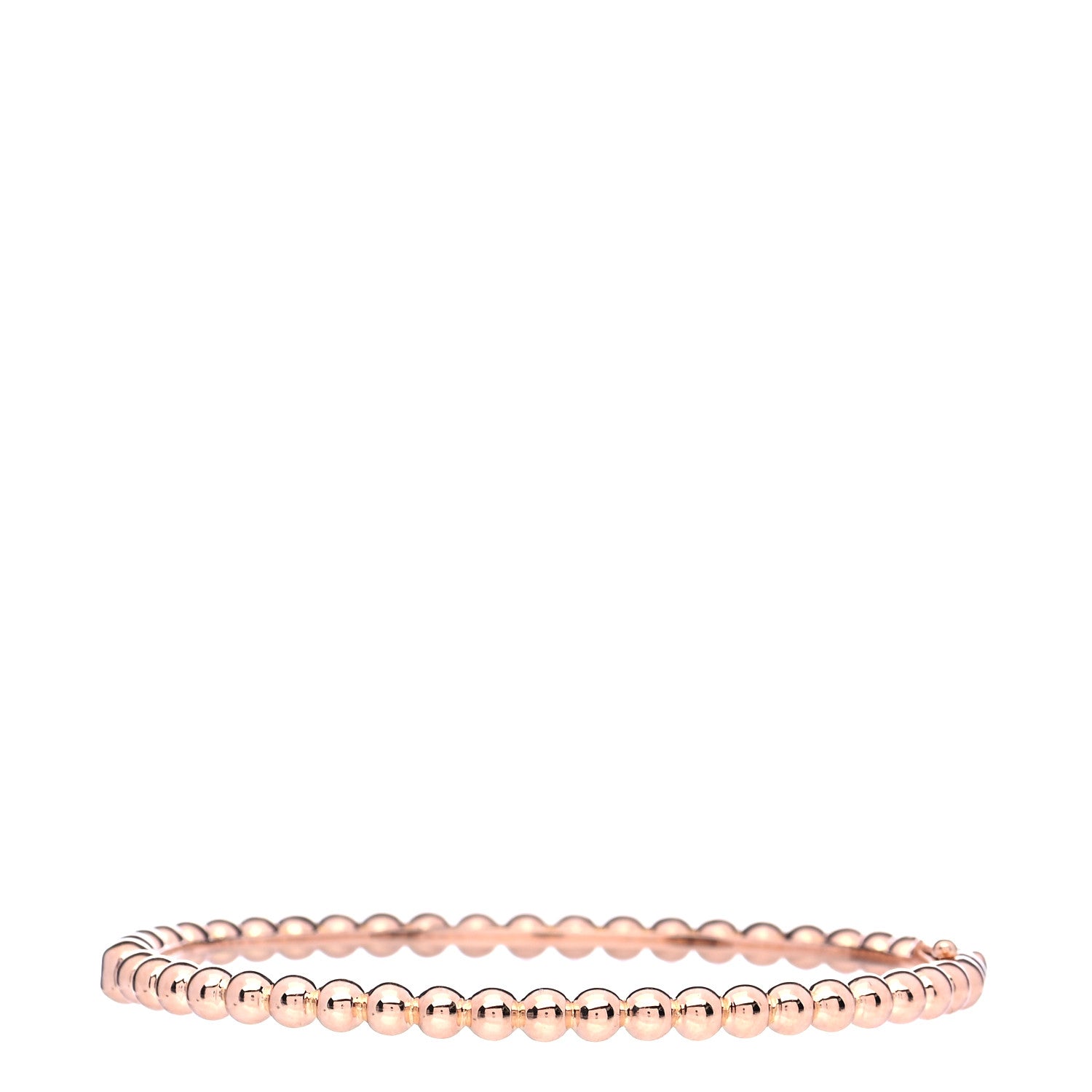 Van Cleef & Arpels 18K Yellow Gold Perlee Pearls of Gold Bracelet S 1 of 6
