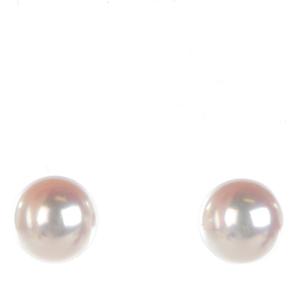 Mikimoto 18K Yellow Gold 8mm Pearl Stud Earrings 1 of 4