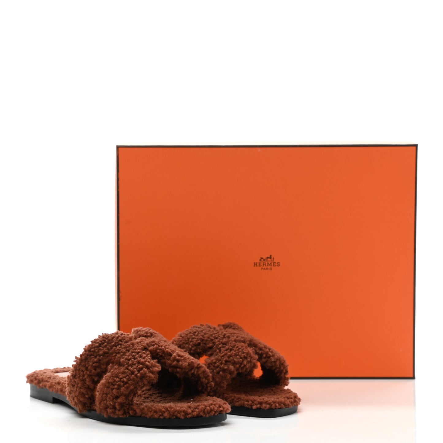Woolskin Oran Sandals 36.5 Cognac