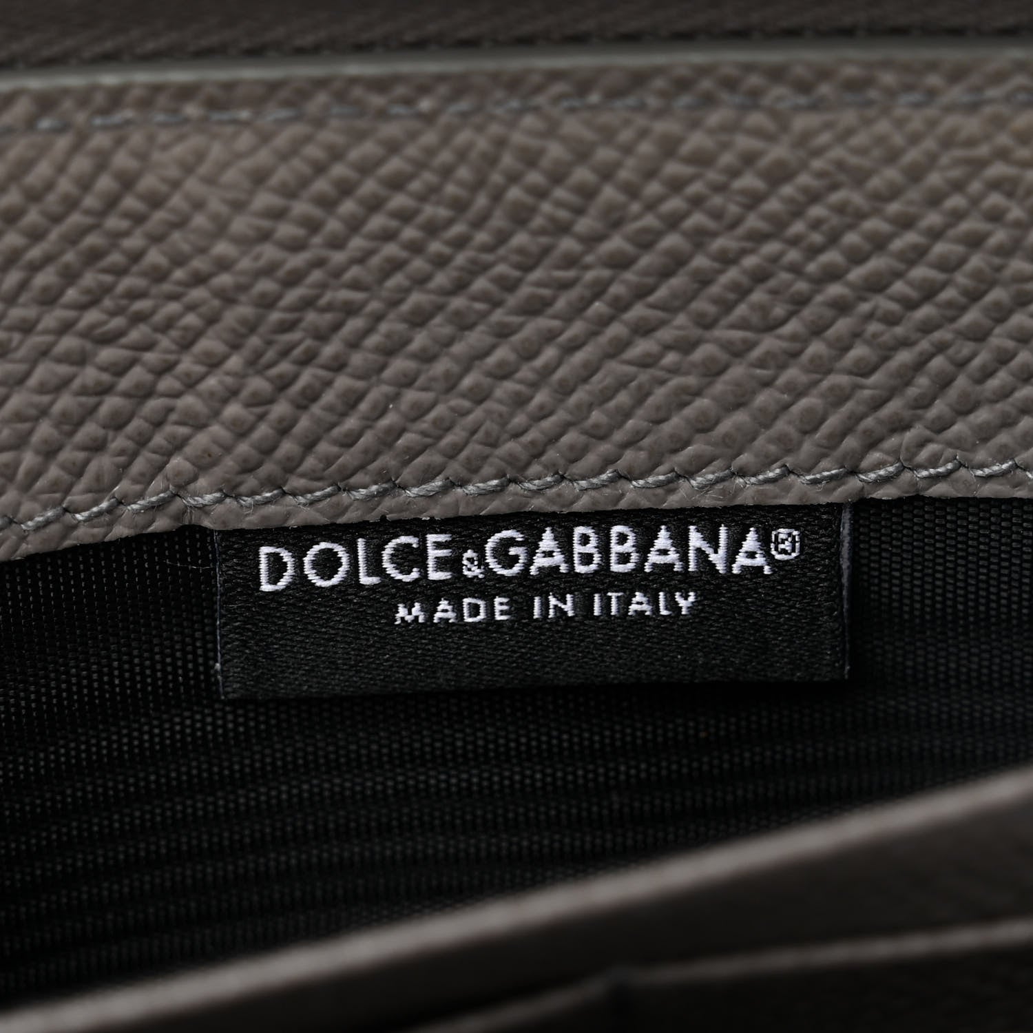 Dolce & Gabbana Dauphine Zip Around Wallet Grey 6 of 7
