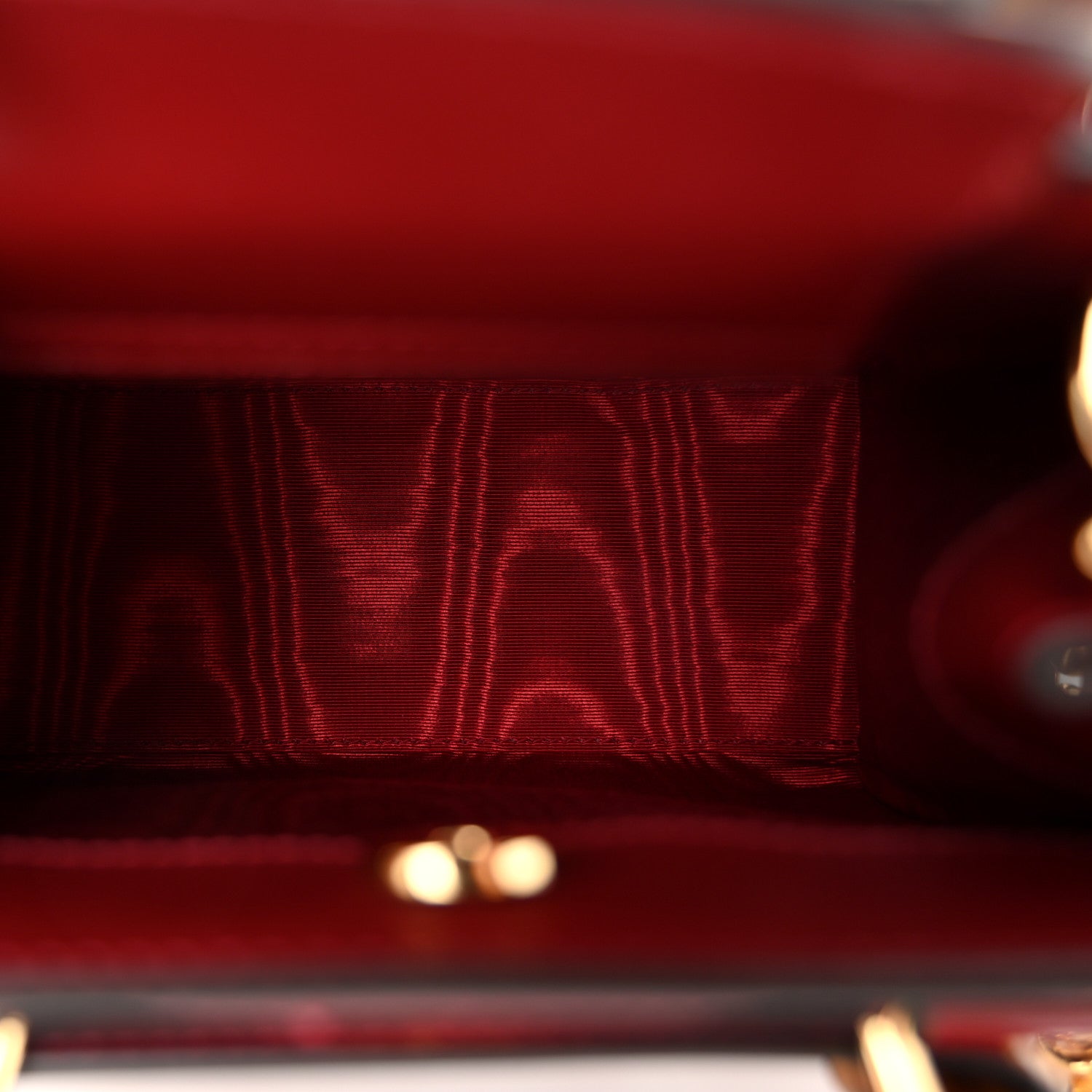 Gucci New Canvas Charisma Calfskin Crystal GG Monogram Mini Diana Tote Bag New Cherry Red 5 of 10