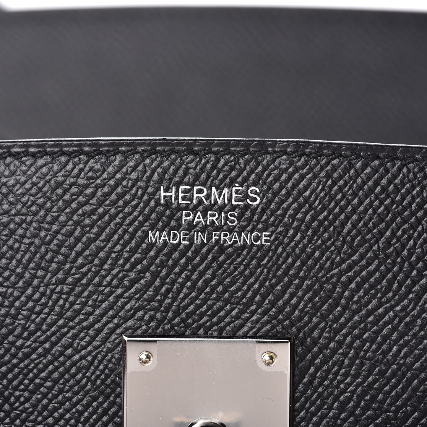 Epsom Birkin 35 Black