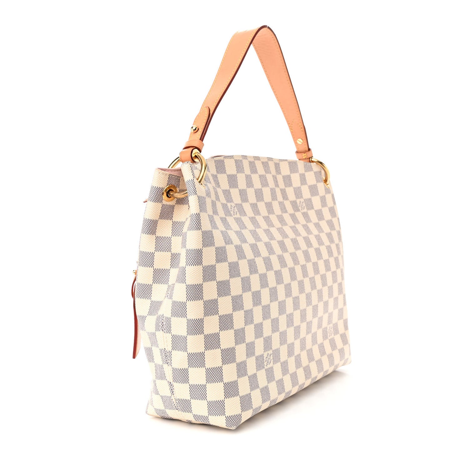 Damier Azur Graceful PM Rose Ballerine