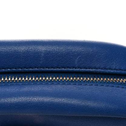 Chanel Goatskin Quilted Small Casual Trip Camera Case Blue 13 of 16