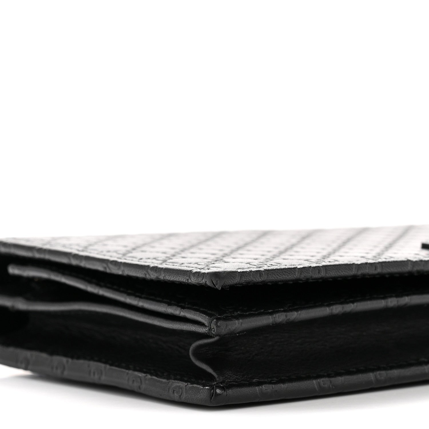 Gucci Microguccissima Crossbody Wallet Black 7 of 10