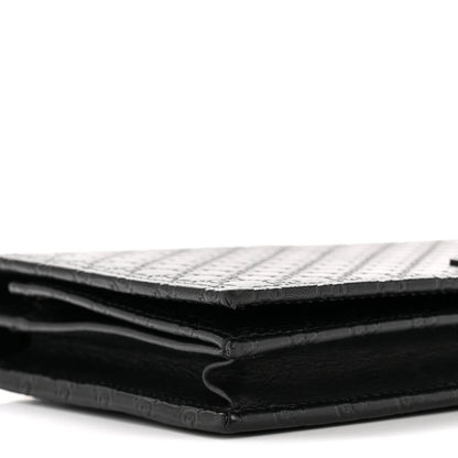 Gucci Microguccissima Crossbody Wallet Black 7 of 10