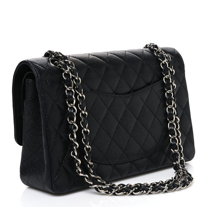 Chanel Caviar Quilted Medium Double Flap Black 3 of 11