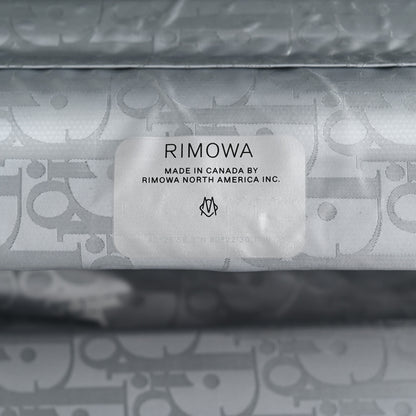 Christian Dior X RIMOWA Aluminum Gradient Cabin Luggage Blue Multi 6 of 12