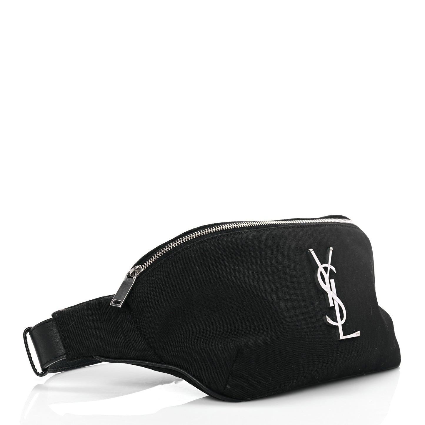 Canvas Monogram Belt Bag Black