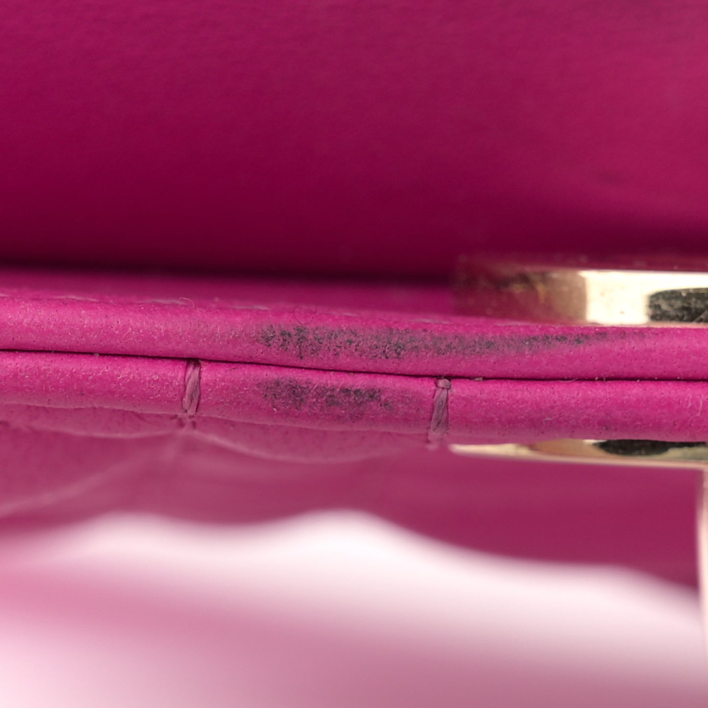 Lambskin Cannage Micro Lady D-Joy Rani Pink