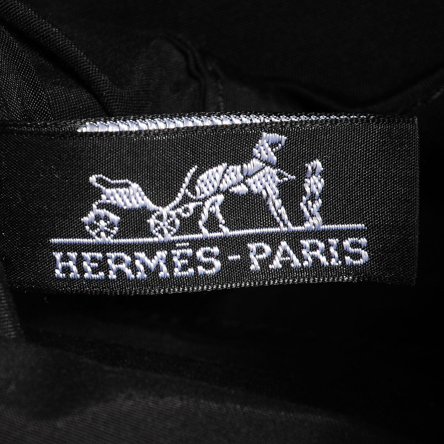 Hermes Toile Bolide Travel Cosmetic Pouch Black 8 of 10