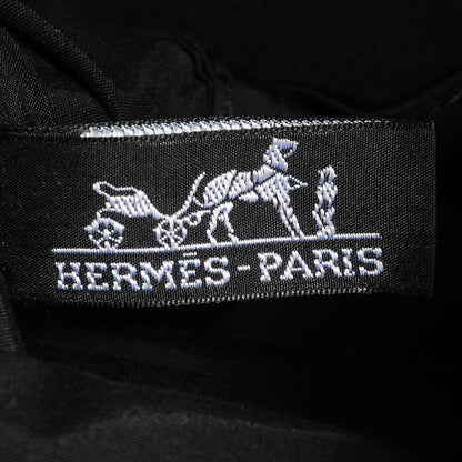 Hermes Toile Bolide Travel Cosmetic Pouch Black 8 of 10