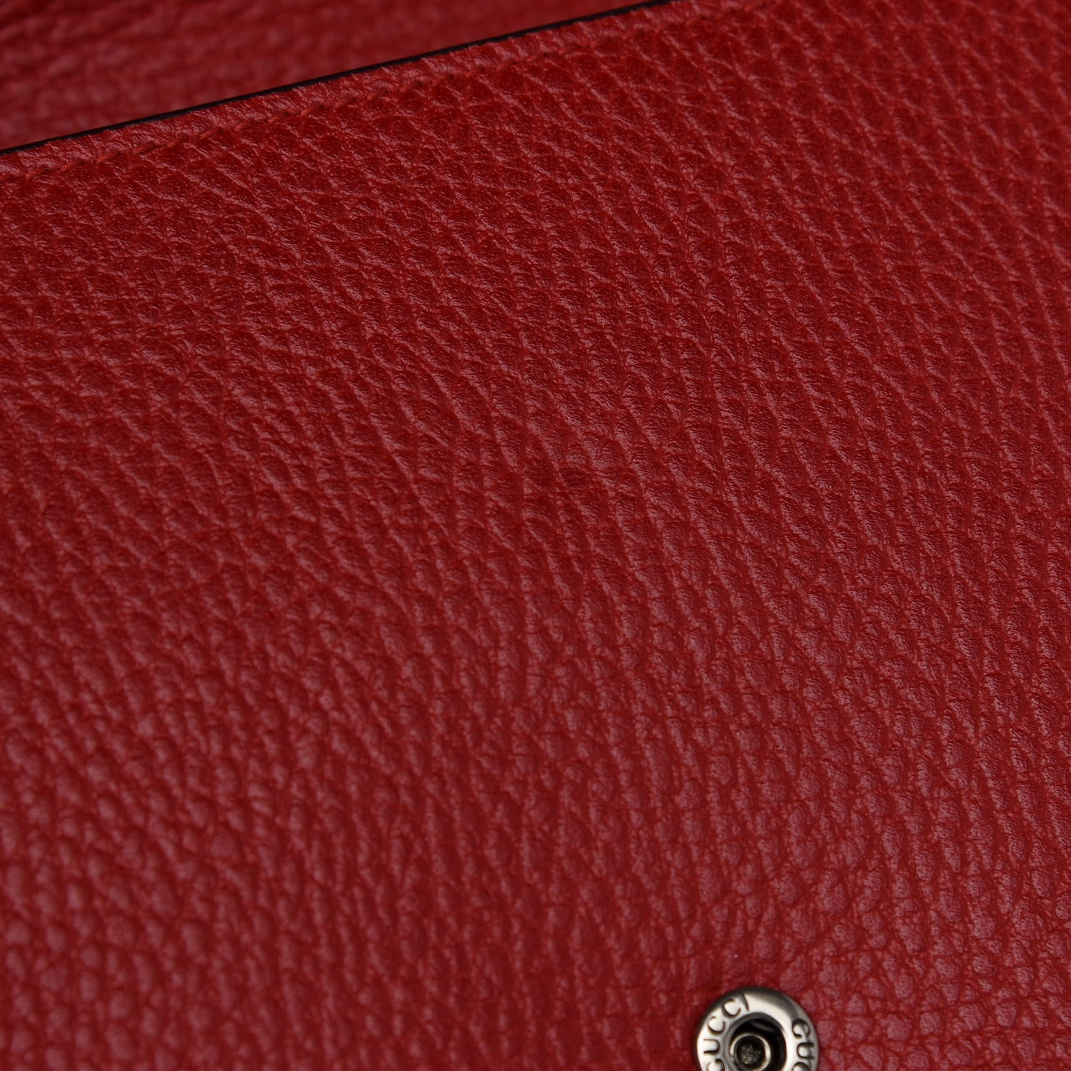 Gucci Calfskin Mini Dionysus Chain Wallet Hibiscus Red 8 of 11