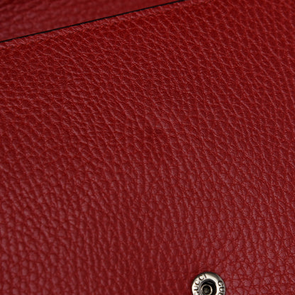 Gucci Calfskin Mini Dionysus Chain Wallet Hibiscus Red 8 of 11