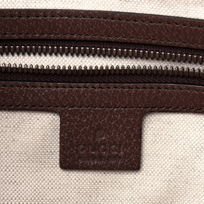 Gucci GG Supreme Monogram Web Small Ophidia Half Moon Hobo Brown 6 of 12