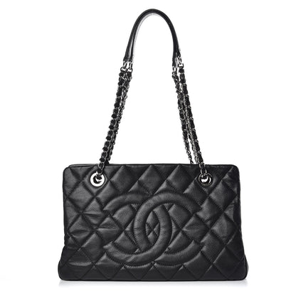 Chanel Caviar Quilted Timeless CC Tote Black 1 of 14
