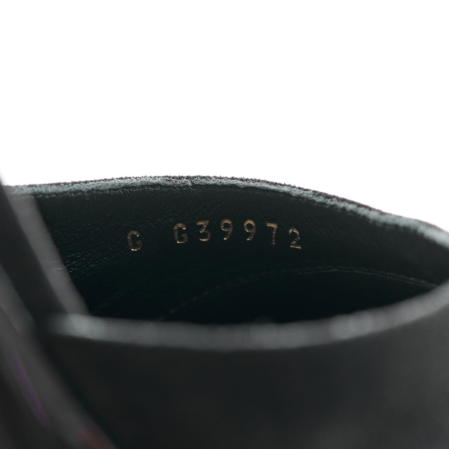 Patent Suede CC Platform Pumps 39.5 Black