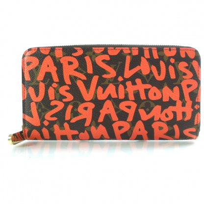 Louis Vuitton Monogram Graffiti Zippy Wallet Orange 1 of 9