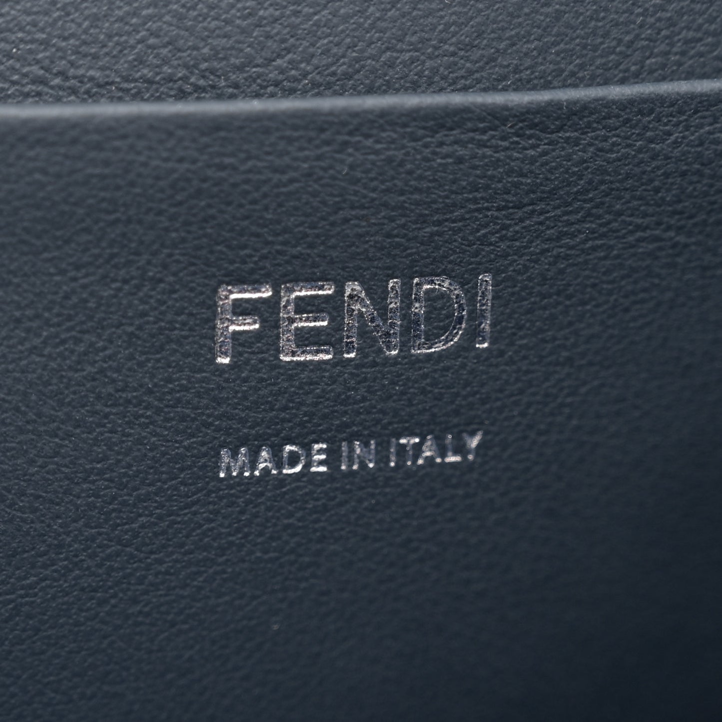 Sequin Paillettes Vitello Grace Striped Mini Baguette Dark Blue Lunai