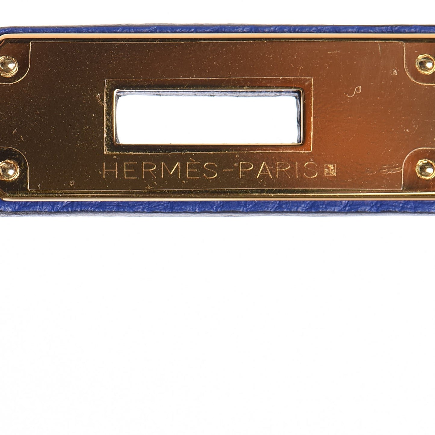 Togo Birkin 35 Bleu Electrique