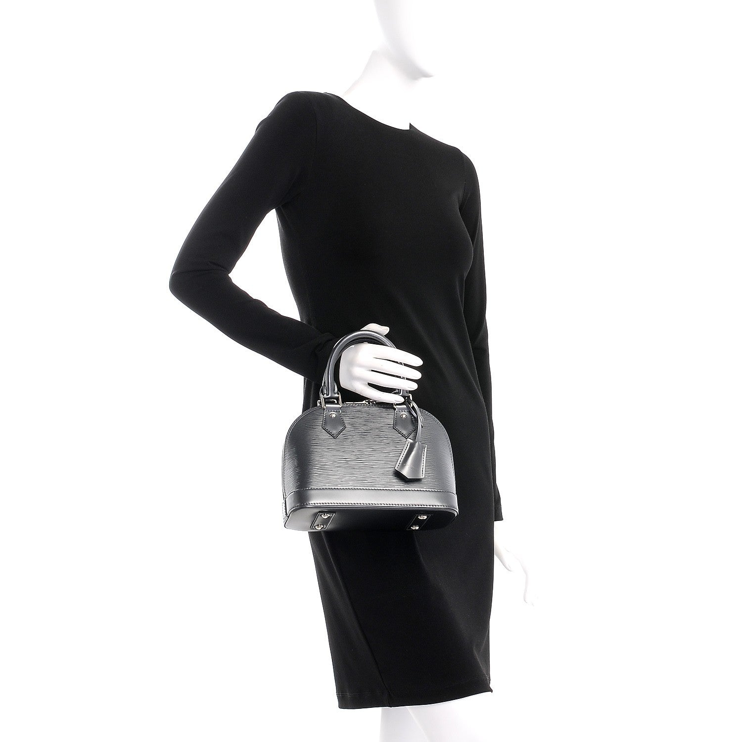 Louis Vuitton Epi Alma BB Anthracite Nacre 3 of 3