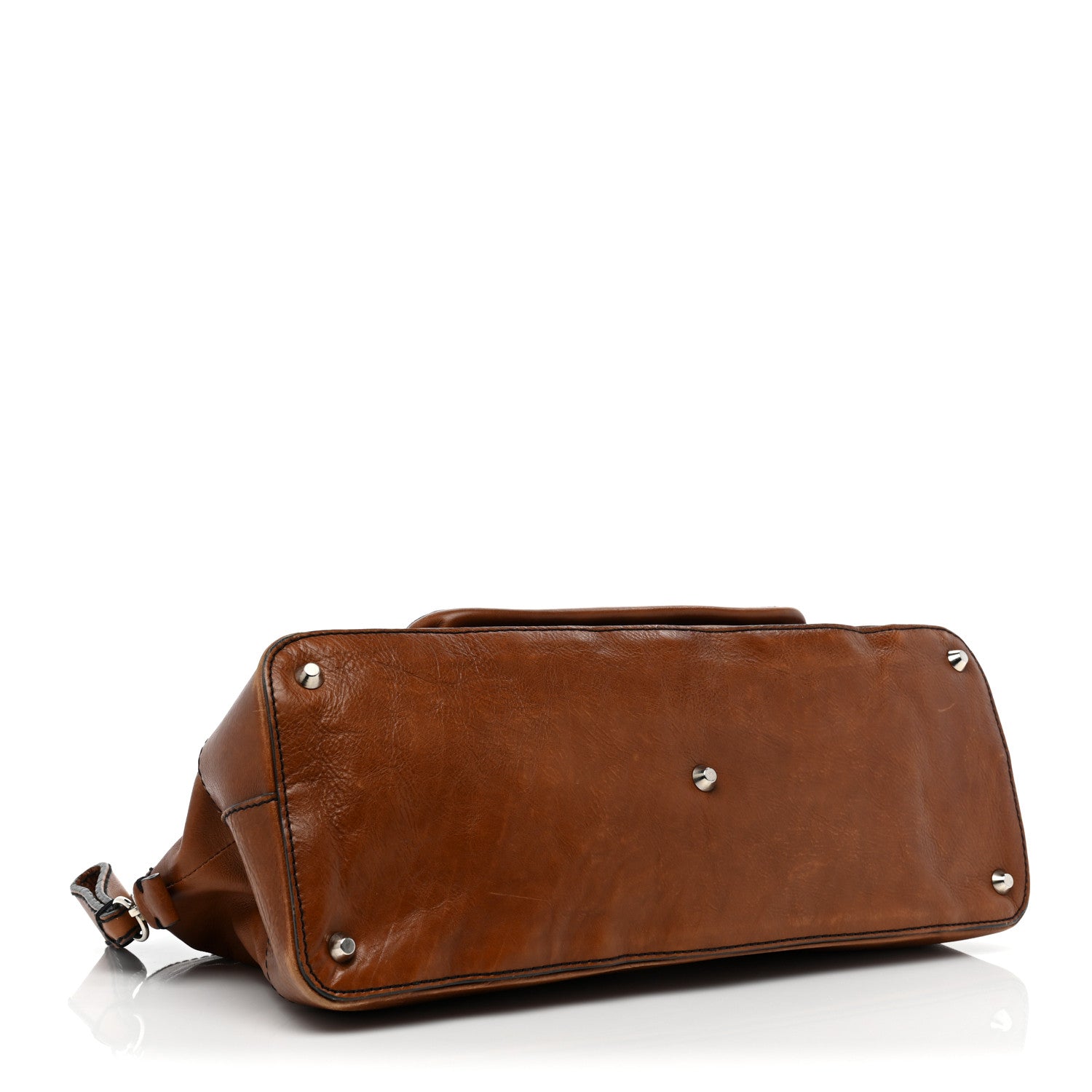 Chloe Calfskin Edith Dome Bowler Muscade 4 of 22