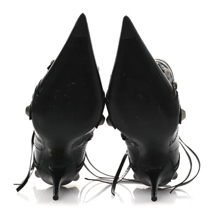 Balenciaga Agneau Arena Cagole 90mm Ankle Boots 39 Black 7 of 11