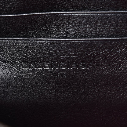 Balenciaga Calfskin M Triangle Pouch Black 5 of 10