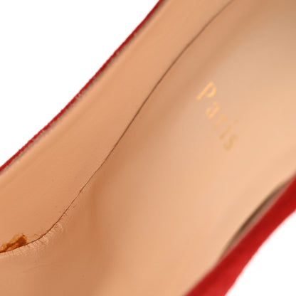 Christian Louboutin Suede So Kate 100 Pumps 39.5 Loubi 9 of 9